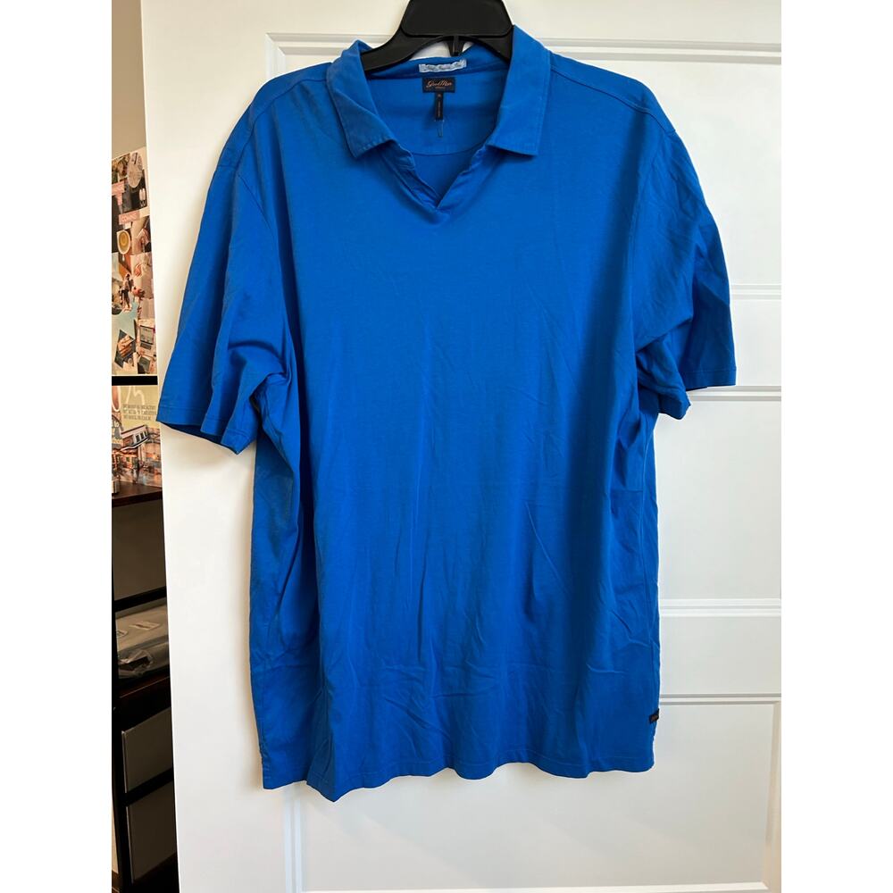 Good Man Royal Blue Polo Shirt- size XL